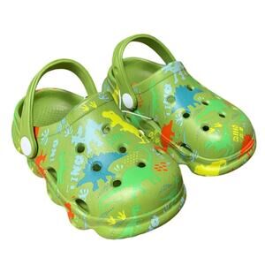 New INMINPIN Toddler Boys 9.5 Dinosaur Clogs Breathable Slip On Water Shoes